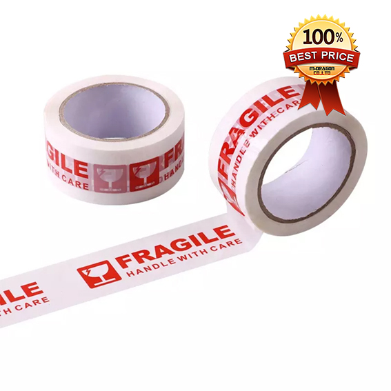 Fragile warning tape or print on demand