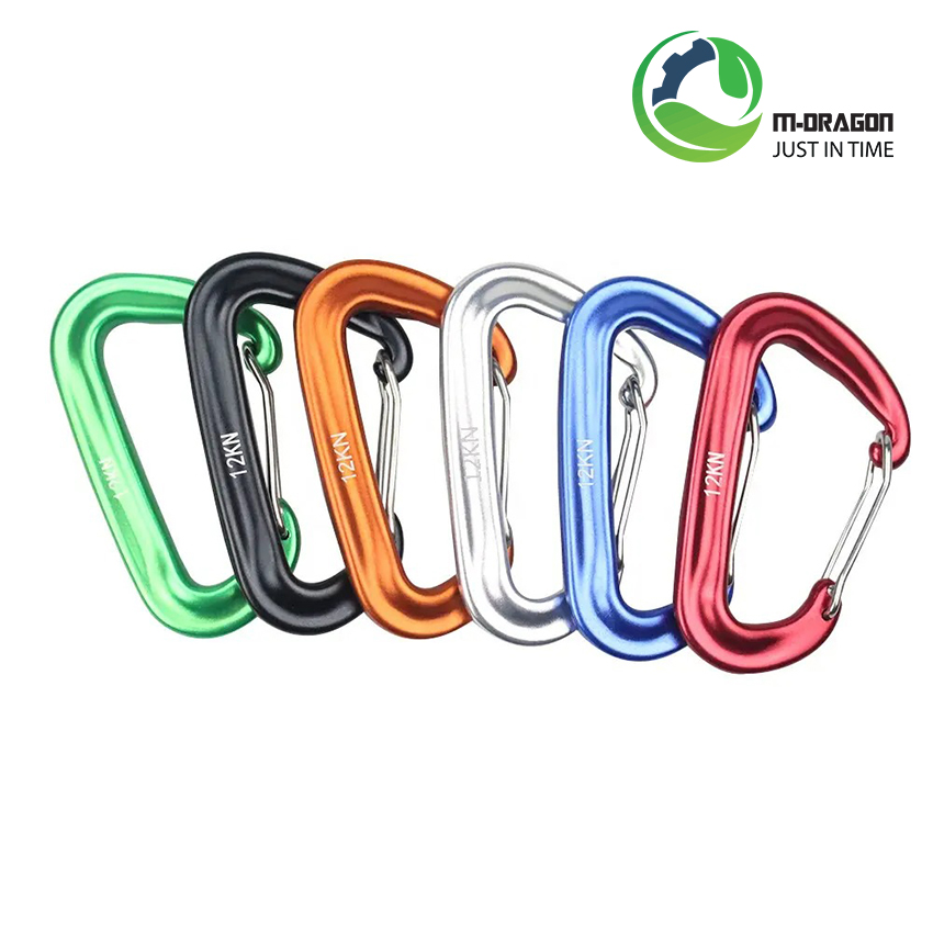 “Carabiner Safety Climbing Lock Hook Fixed D-Ring Screw For Long Distance On Rocks “