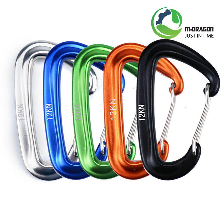 “Carabiner Safety Climbing Lock Hook Fixed D-Ring Screw For Long Distance On Rocks “