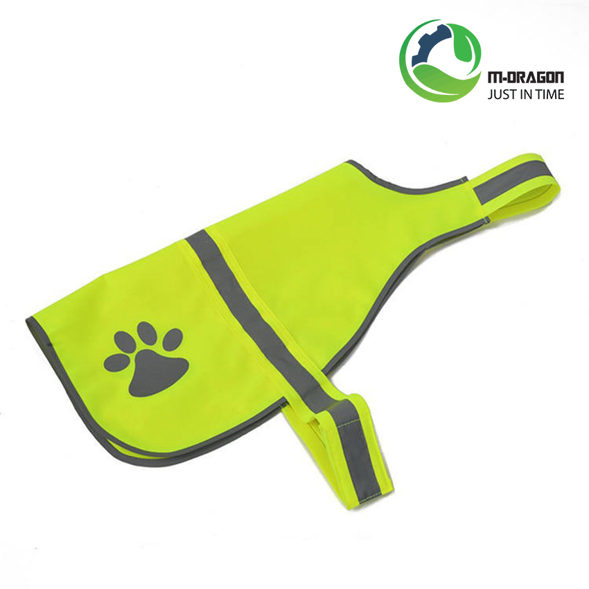 Adjustable high visibility waterproof reflective pet vest