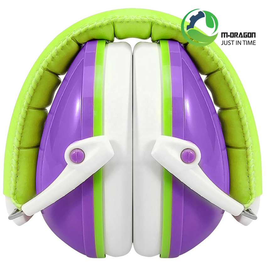 Adjustable ear protection noise canceling headphones for children