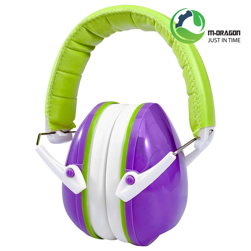 Adjustable ear protection noise canceling headphones for children