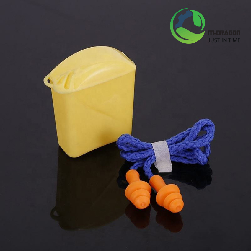 Silicone wired earplugs are very light and soft and can be reused